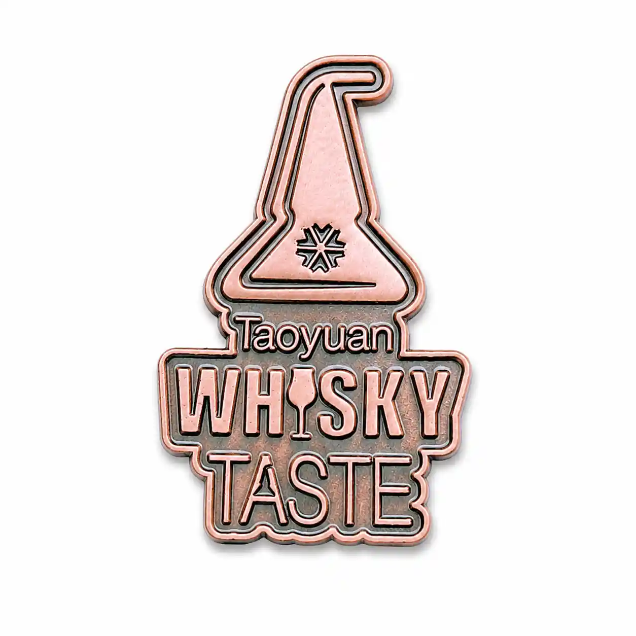 Custom die struck pins