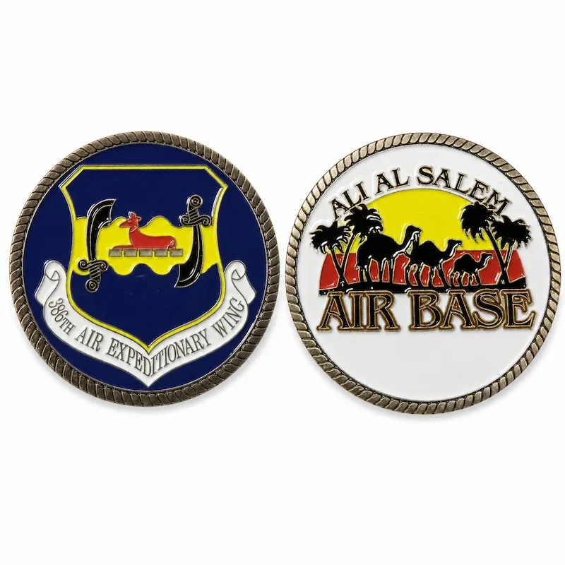 Custom military challenge coins