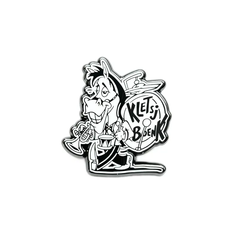 Custom hard enamel pins with durable enamel colors thumbnail