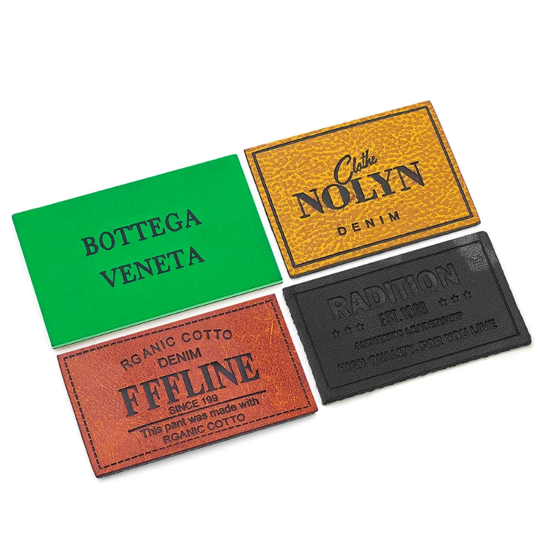 Custom leather patches for hats and clothing thumbnail