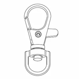 Swivel Snap Hook + $0.98/pc
