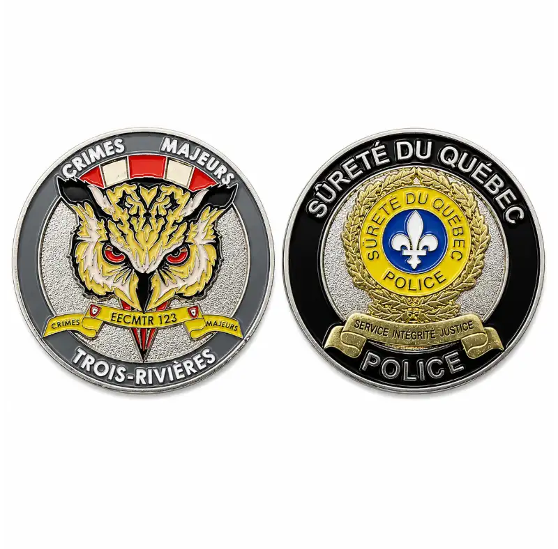 Custom CRIMS police challenge coins thumbnail