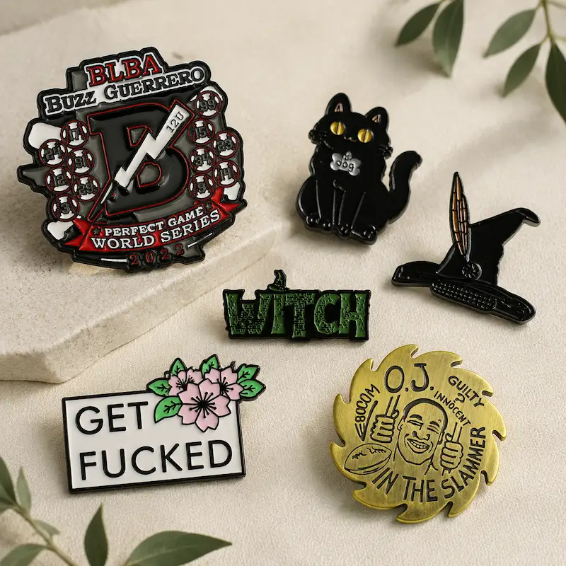 Custom pins