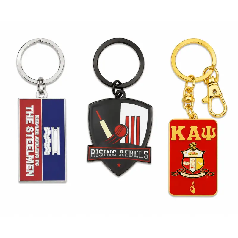 Premium hard enamel keychains thumbnail