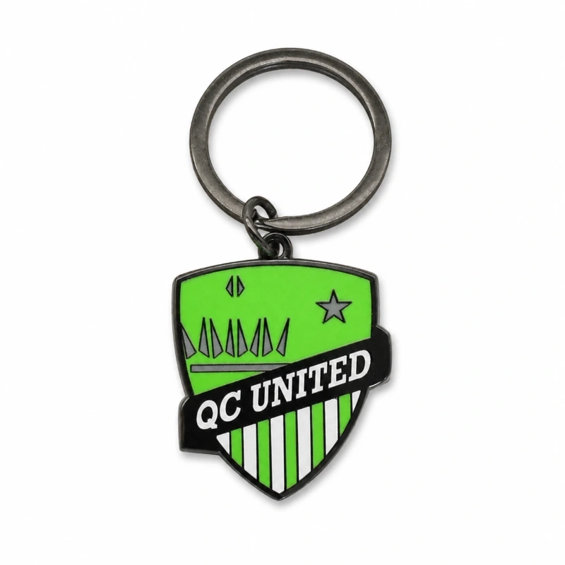 Custom hard enamel keychains