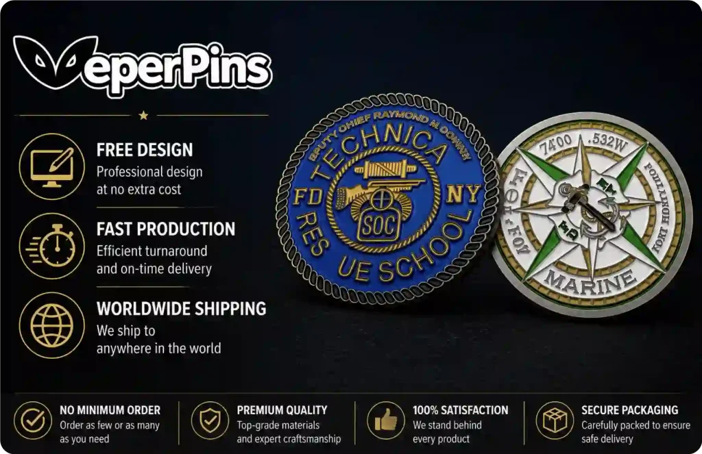 custom military coins bulk