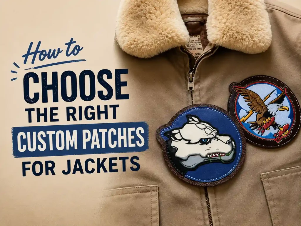 How to Choose the Right Custom Patches for Jackets