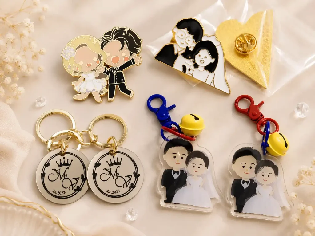 custom weeding pins