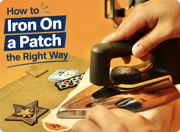How to Iron On a Patch the Right Way
