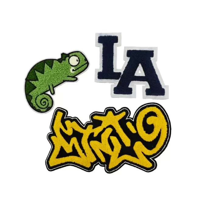 Chenille patches for apparel thumbnail